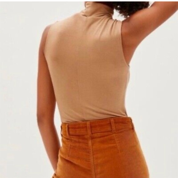 Everlane The Luster Mockneck Tank Bodysuit - Picture 6 of 8